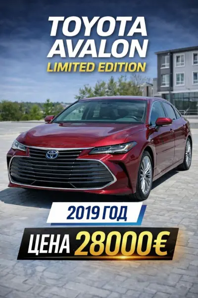 Toyota Avalon, 2019