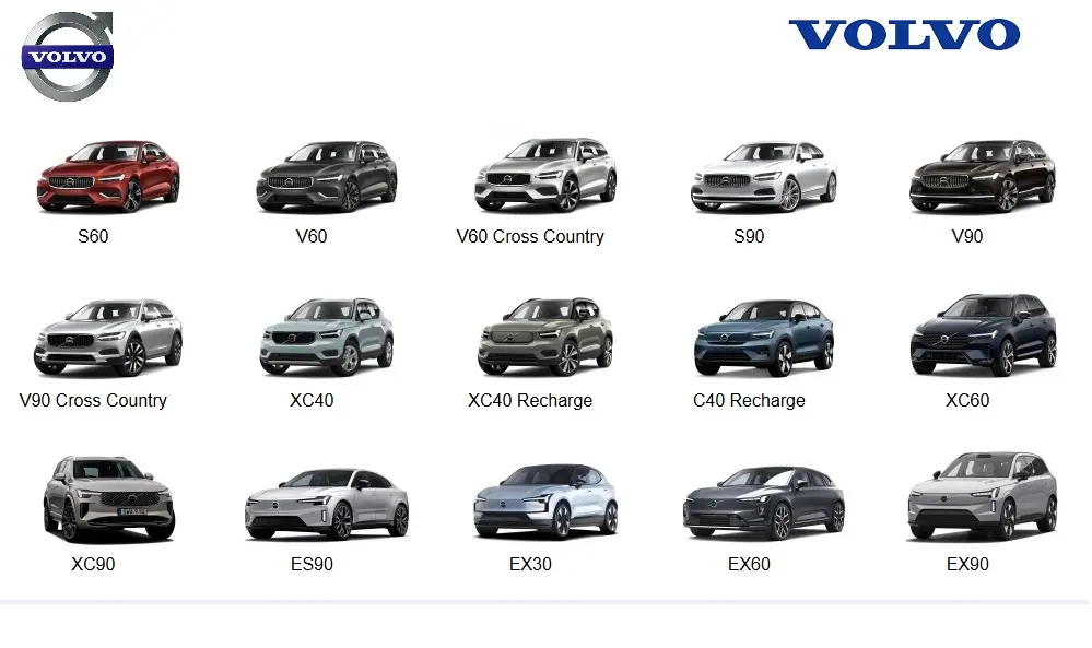 Volvo SPA Программная активация опций, Europe, USA